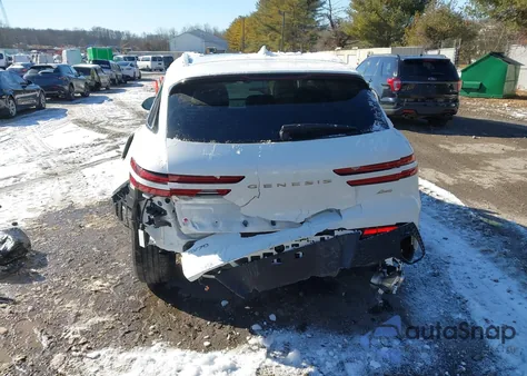 2025 Genesis Gv70 2.5T Awd из США, поврежденный, VIN KMUMADTB4SU193815